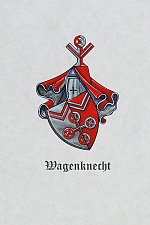 Urkunde Wagenknecht gemalt